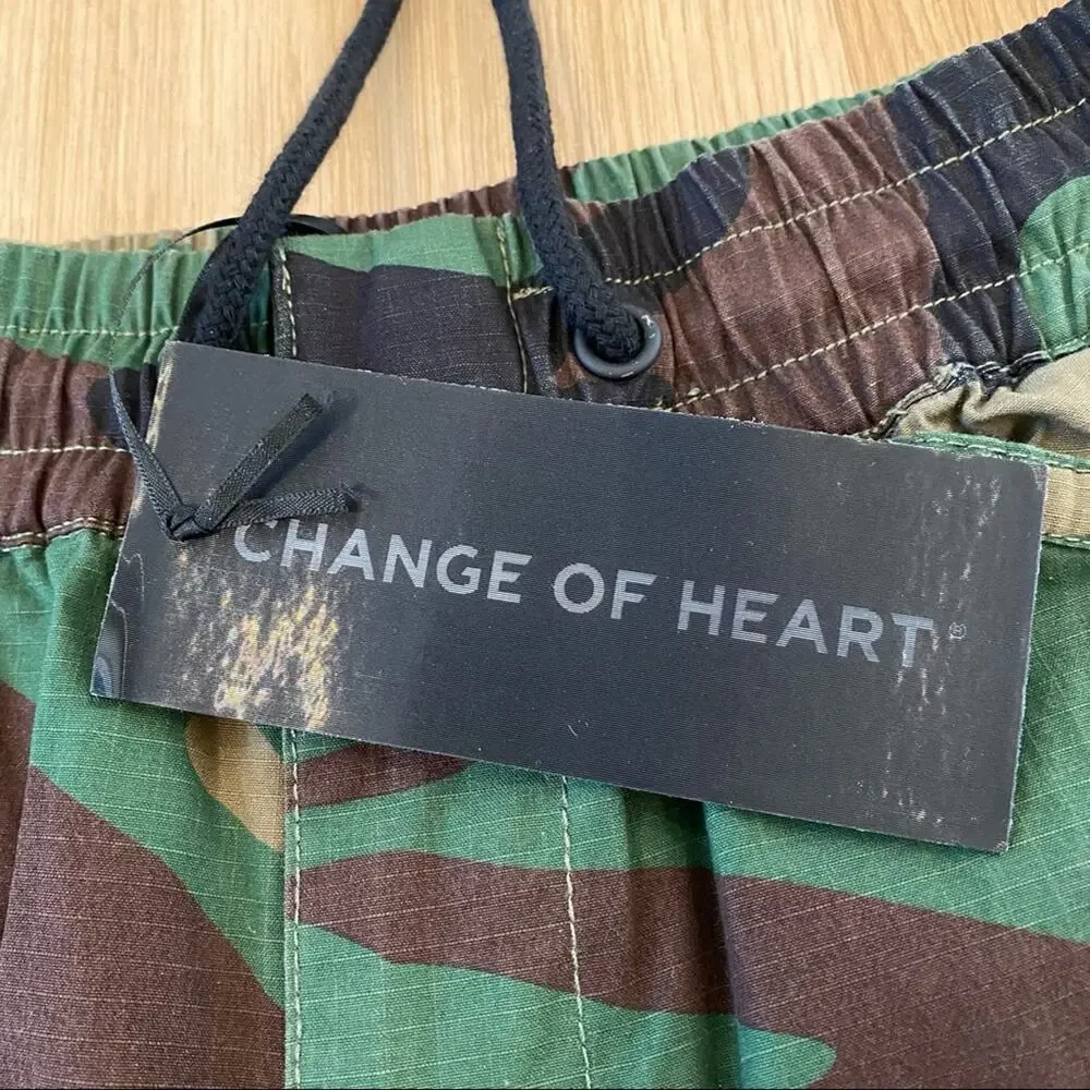 Change Of Heart Resistance Technical Cargo Pant in Fatigue Camo